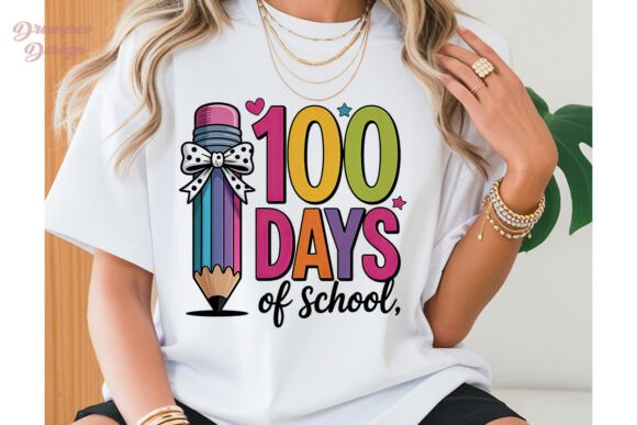 Elevating Educational Milestones: The Strategic Value of the 100 Days of School Sublimation PNG in Modern Creative Markets