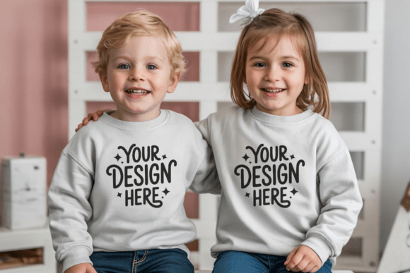 Evaluating Kids Front and Back Sweatshirt Mockup 12 for Your Apparel Brand