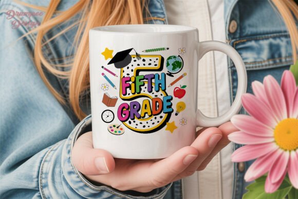 Fifth Grade School Sublimation Design Ideas