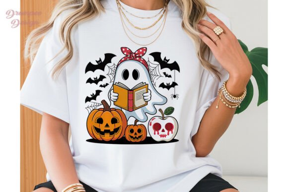 Halloween Teacher Ghost PNG Clipart