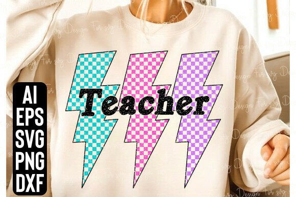 Lightning Bolt Teacher PNG: The Ultimate Digital Asset for Back-to-School Creativity