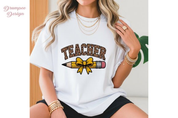 Teacher Leopard Print Pencil Sublimation: Elevating Your Classroom Designs