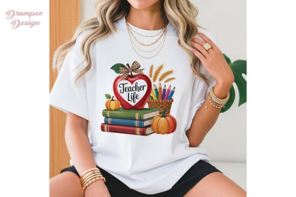 Unleashing Creativity with Teacher Life Autumn Books PNG Clipart for Educational and Commercial Projects
