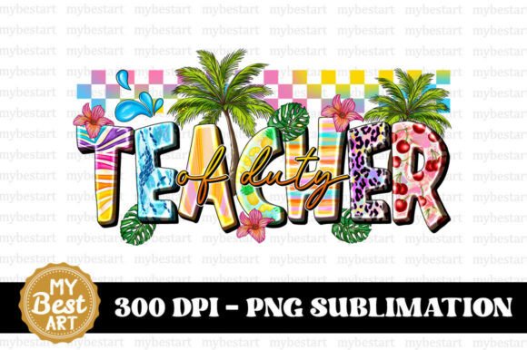 Unlock Your Creativity with the Teacher of Duty PNG for Sublimation and DIY Projects